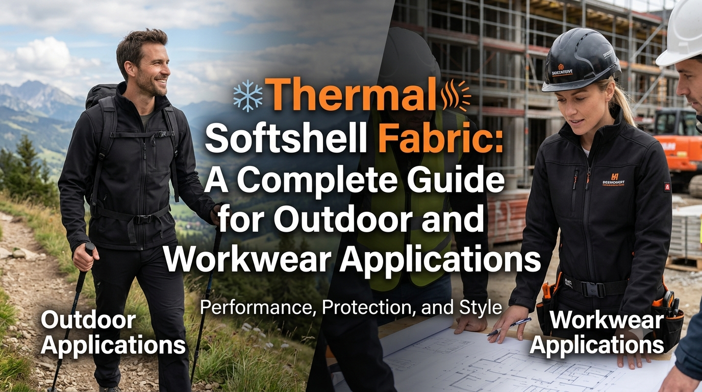 Termisk softshell-stof: En komplet vejledning til udendørs- og arbejdstøjsapplikationer