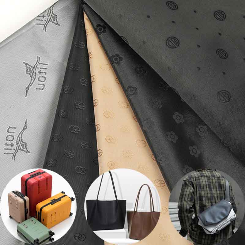 Polyester Jacquard Foring Stof